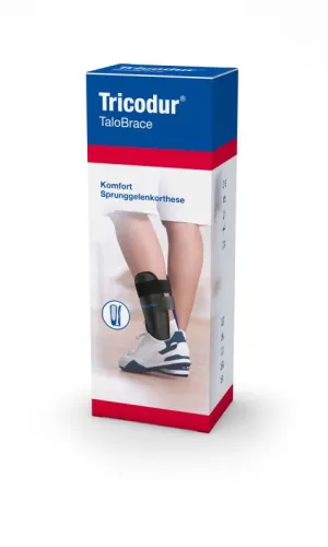 Sprunggelenkorthese Actimove Talobrace schwarz-blau