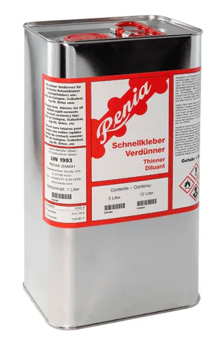 Verdünner RENIA, für Schnellkleber 5 Liter