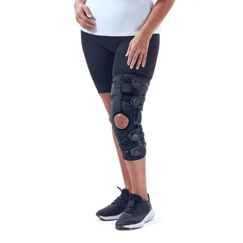 Knieorthese DONJOY OA GO medial rechts/lateral links, schwarz