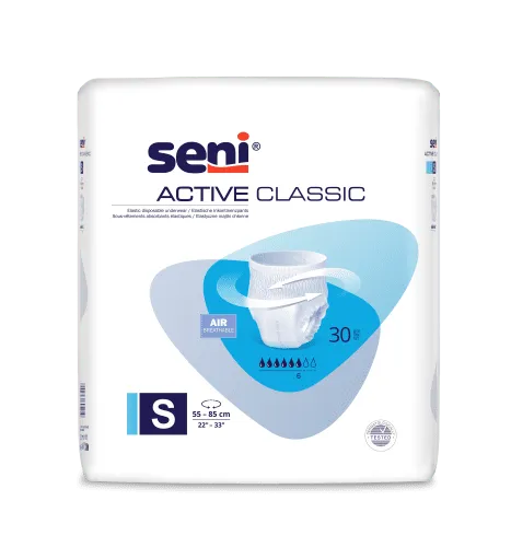 Seni Active Classic S, Hüfte 55-85 cm (1 Karton 3 x 30 Stück)