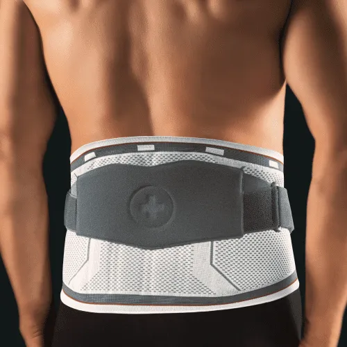 Bort Rückenbandage select Stabilo, ohne Pelotte, silber
