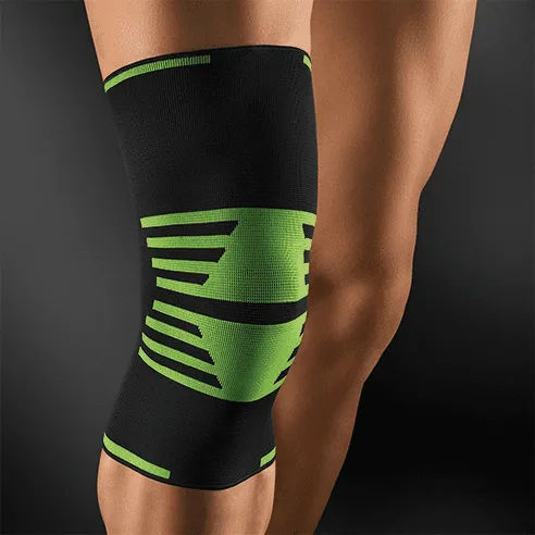 Bort Kniebandage ActiveColor Sport schwarz-grün
