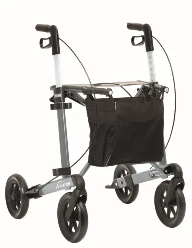Rollator vital plus, inkl. Stockhalter u. Stofftasche, max. 150 kg bel.