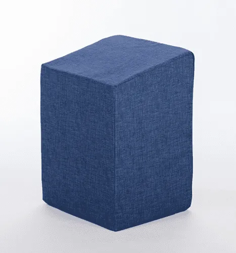 Therapie-Relax-Kubus mit Bezug MELBOURN blau