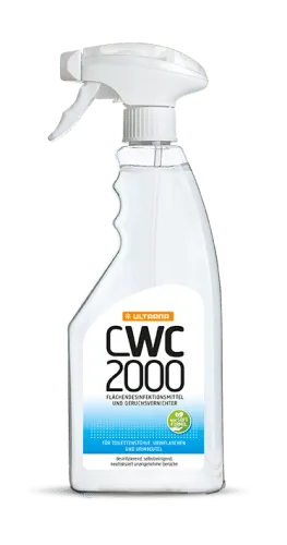 Geruchsvernichter mit Desinfektionsmittel Ultrana, CWC 2000, 500 ml Sprühflasche (VPE: 12 Stück)