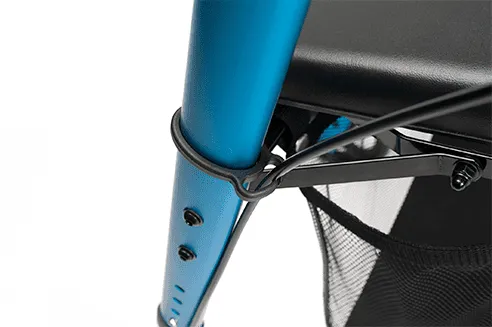 Leichtgewicht-Rollator Eco-Plus mit Korb, Stockhalter