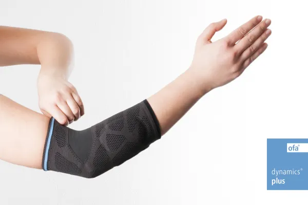Ellenbogenbandage Dynamics Plus, carbon