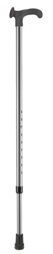 Leichtmetallstock mit anatomischem Griff, verstellbar