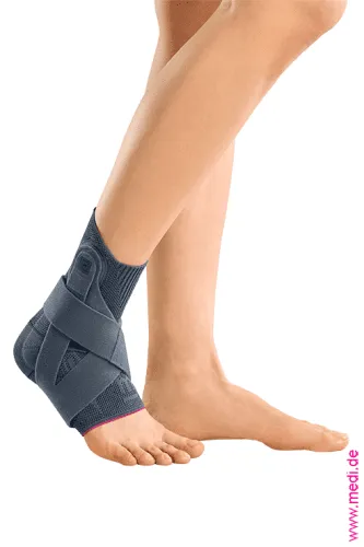 Sprunggelenkbandage Levamed active silber