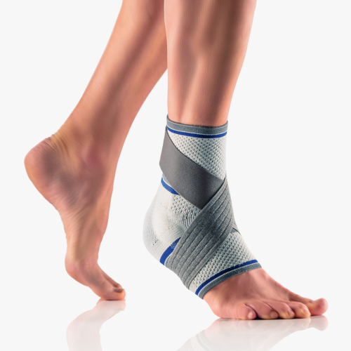 Bort Sprunggelenkbandage TaloStabil ECO Plus, silber
