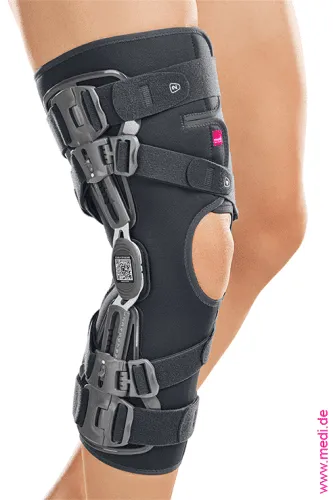 medi Knieorthese Soft OA, links Varus, rechts Valgus grau