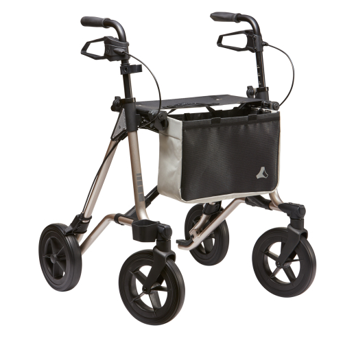 Leichtgewicht-Rollator TAIMA VENTUM mit Rückengurt und Tasche