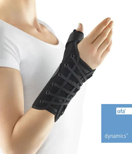 Handgelenk Schnürorthese mit Daumenfixierung Dynamics schwarz