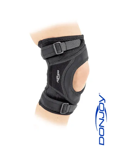 Knieorthese DONJOY Tru-Pull Lite schwarz