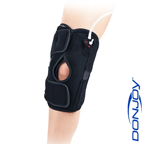 Knieorthese DONJOY Playmaker Everest Pro, schwarz