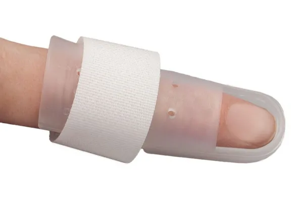 Fingerschiene nach Stack transparent
