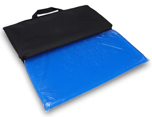 Gel-Sitzkissen SYST'AM Gel mit Jerseybezug, schwarz