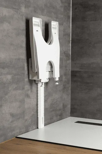 Duschklappsitz varioporto, weiß