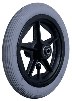 Komplett-Rad, luftbereift 200x30 mm Nabenlänge 60 mm grau