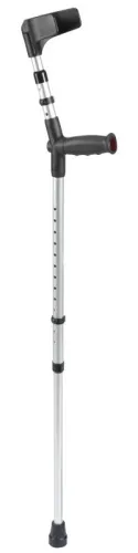 Unterarmgehstützen BIG XL Ergo Hartgriff (Paar) bis 150 kg, Clipverstellung