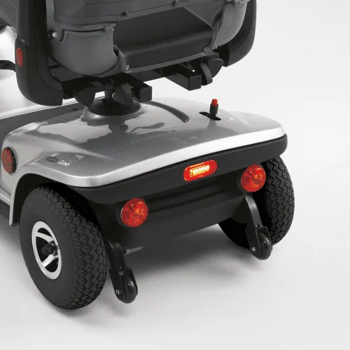 Elektro-Scooter Leo, 4-Rad, 6 km/h Version, silber