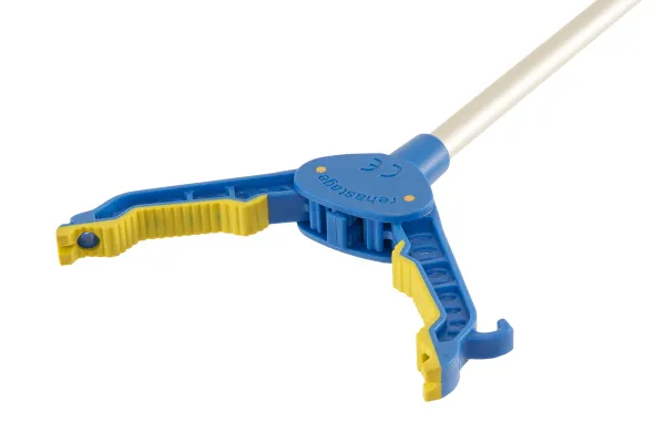 Greifzange Falke mit Softgriff blau/gelb