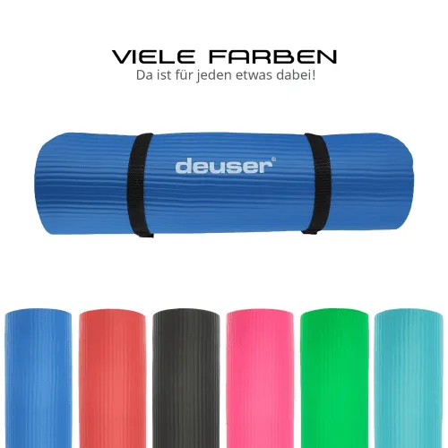 Deuser Fitness Matte NBR Physio 182x61x1cm