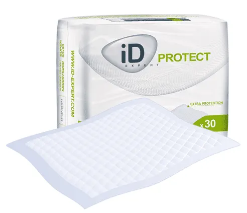 Krankenunterlage iD Essential Protect PE 60x90cm(4x30Stk.), weiß