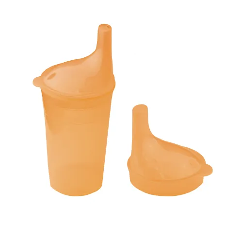 Trinkbecher-Set für Tee und Brei, langes Mundstück