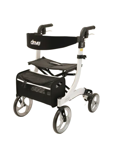 Rollator NITRO mit Stockhalter Stoff-/ Netztasche