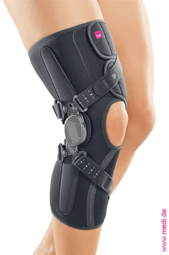 medi Knieorthese Soft OA light, rechts Varus, links Valgus grau