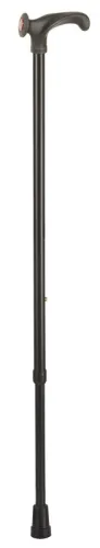 Leichtmetallstock mit anatomischem Griff, verstellbar