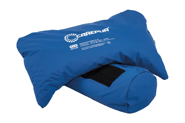 Hemi-Arm-Kissen CarePur M blau